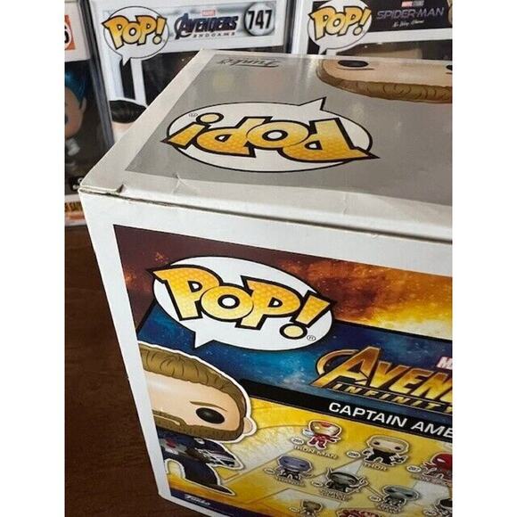 Funko Pop! Captain America #299 Japan Asia Exclusive Hot Toys, Toy Sapiens RARE! - Picture 8 of 8